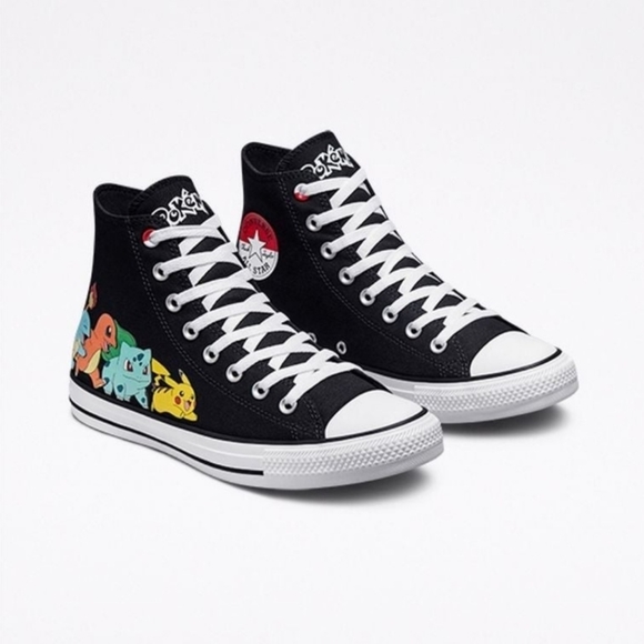 Converse x Pokémon First Partners CTAS HI Unisex / A01089F - Picture 1 of 13